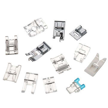 48Pcs Sewing Machine Presser Foot Feet Tool Kit Set Multiple Application