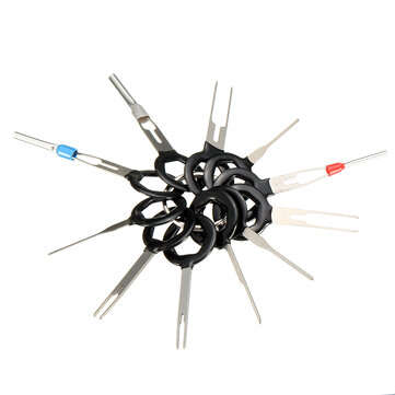 59Pcs Terminal Removal Tool Electrical Wiring Crimp Connector Pin Extractor Kit Automobiles Terminal