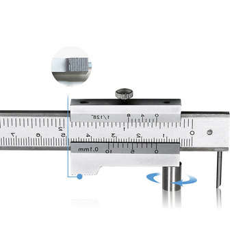 0-200mm Marking Vernier Caliper With Carbide Scriber Parallel Marking Gauging Ruler Measuring Instru