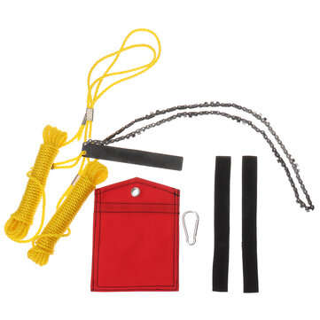 36 Inch High Reach Tree Hand Rope Chain Saw Blades on Both Side Saw Chain