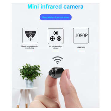 Security IP Camera 1080P 160 Degree Night Vision Audio Reording  Wireless WIFI Minis Camera Google P