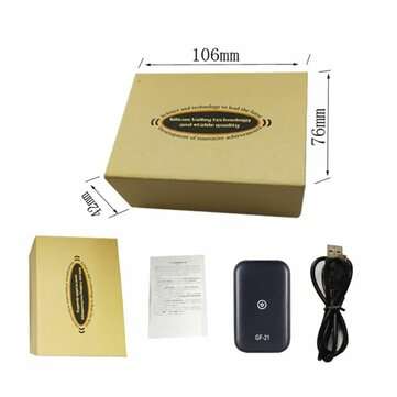 Bakeey GF21 Car GPS Tracker WIFI+LBS+GPS Position SOS Anti-Lost Device Voice Control Recording Locat