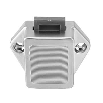 10Pcs Push Button Drawer Cupboard Door Catch Lock Caravan Rv Cabinet Latch Knob