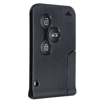 Car Remote Card Smart Key Shell Case Cover For Renault Megane Scenic Clio 3BTN