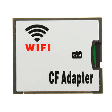 WIFI TF Transfer CF Card Micro SD Transfer CF Adapter Card Wireless Memory Card Drag