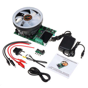 180W DL24P 2.4 Inch DC USB Tester Electronic Load APP 18650 Battery Capacity Monitor Discharge Charg