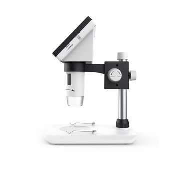 MUSTOOL G700 4.3 Inches HD 1080P Portable Desktop LCD Digital Microscope Support 10 Languages 8 Adju