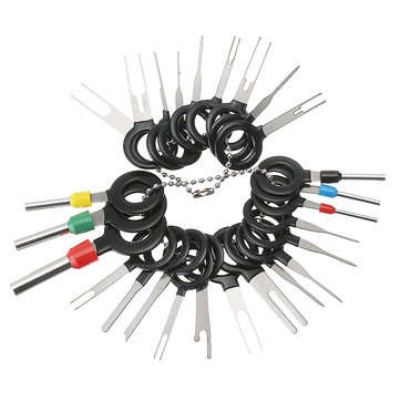 26Pcs/Set Terminal Removal Tool Electrical Wiring Crimp Connector Pin Extractor Tools Kit