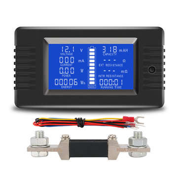 PZEM-015 Battery Tester DC Voltage Current Power Capacity Internal And External Resistance Residual