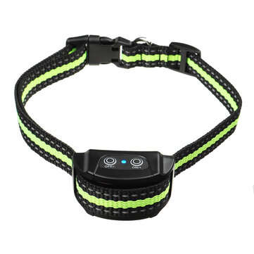 Electric Shock Dog Collar Bark Stopping Necklace Waterproof  Automatic Dog Collar for Dog Trainer Ne