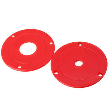 Drillpro 300x235x95mm Aluminum Router Table Insert Plate Woodworking Trimming Machine Flip Panel for