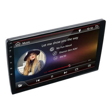 iMars 10.1Inch 2Din for Android 8.1 Car Stereo Radio MP5 Player 1+16G IPS 2.5D Touch Screen GPS WIFI