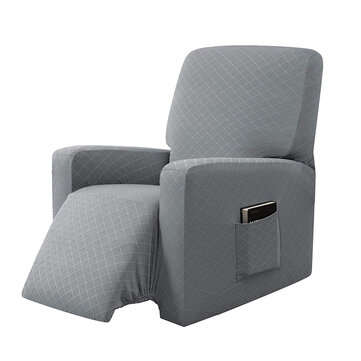 Waterproof Recliner Stretch Sofa Cover All-inclusive Non-slip Elastic Sofa Cou... (COLOR: LIGHTGREY)