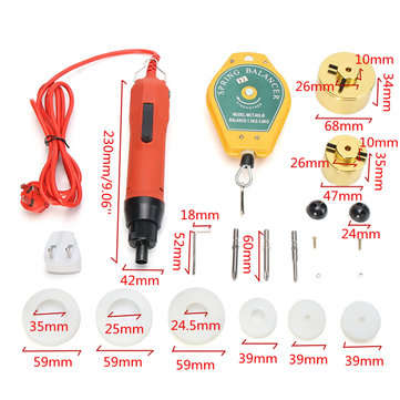 220V Handheld Electric Drill Bottle Capping Machine Cap Sealer Seal Ring Machine