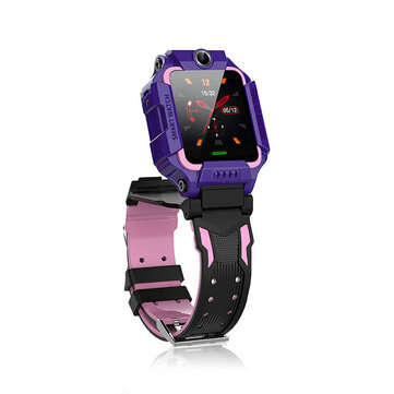Bakeey Q19 360 Rotating Waterproof Camera 32MB Memory Kid Smartwatch LBS USB Ch... (COLOR: PURPLE)