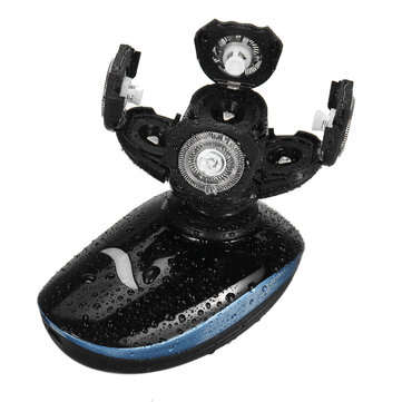 Rotary 5D USB Rechargeable Cordless Mens Electric Shaver Razor Bald Head Hair Trimmer