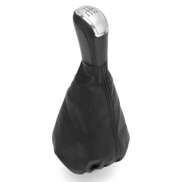 6 Speed Gear Stick Shift Knob Gaiter Boot Cover For Mercedes C-Class W203