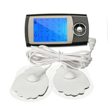 Electric Massager Muscle Massager Stimulation Therapy Tens 16 Modes LCD Display Ma... (PLUG: USPLUG)
