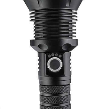 XANES XHP70.2 9000LM Zoomable LED Flashlight Kit with 2x 26650 Li-ion Battery USB Rechargeable Super