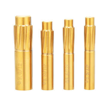 5.5mm-9.0mm Rifling Button 12 Flutes Hard Alloy Chamber Helical Machine Reamer Tool (SIZE: 5.6MM)