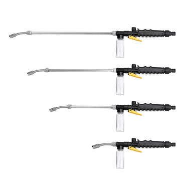 High Pressure Washer With Foaming Bottle High Pressure Car Washing Foam Nozzle Tool (LENGTH: 52.5CM)