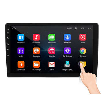 iMars 10.1Inch 2Din for Android 8.1 Car Stereo Radio MP5 Player 1+16G IPS 2.5D Touch Screen GPS WIFI