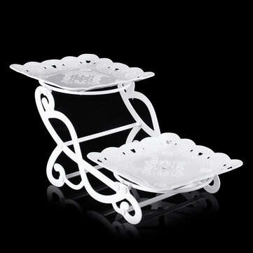 2/3 Tier Cake Stand Cupcake Stand Tower Dessert Stand Pastry Serving Platter (TYPE: #4)