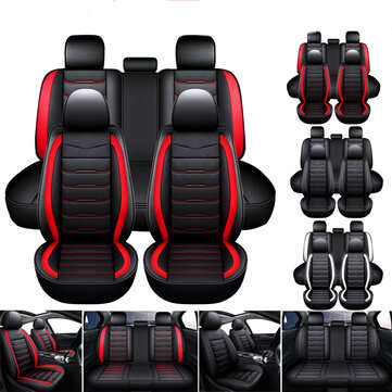 Universal PU Car Leather Seat Cover (COLOR: BLACK)