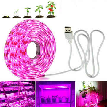 0.5m/1m/3m/5m Usb Led Grow Strip Light Full Spectrum Indoor Plant Growing Lamp For... (length: 0.5m)