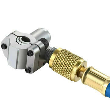 BPV31 To R12 R22 Car Air Conditioning Refrigerant with U-Charging Hose Refrigerant Can Metal Bullet