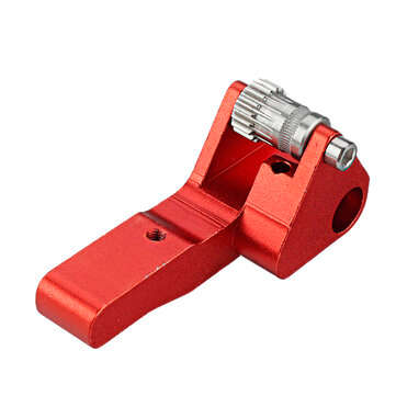 Dual Gear Pulley Dual Drive Extruder Kit + 3Pcs MK8 1.75/0.4MM Brass Nozzle Accessories Kit for 3D P