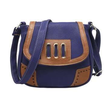 Women Hollow Out Bags Girls Casual Shoulder Bags Crossbody Bags (COLOR.: BLUE)