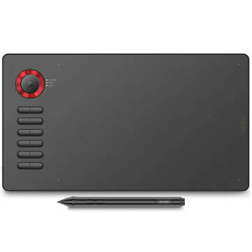 VEIKK A15 Pro Graphics Drawing Tablet 10 x 6 inch Professional Digital Writing Board (COLOR: RED)