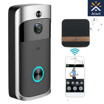 Wireless Camera Video Doorbell Home Security WiFi Smartphone Remote Video Rainproof