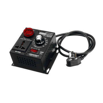 AC 220V 4000W Variable Voltage Regulator Step Down Voltage Converter Transformer Motor Speed Fan Con