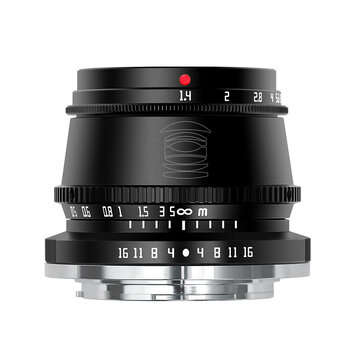 TTArtisan 35mm F1.4 APS-C Manual Focus Lens for Sony E Mount/Fujifilm M4/3 Mou... (TYPE: FUJIXMOUNT)