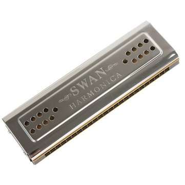 Swan SW24-12 24 Holes Double Sided Key C G Harmonica