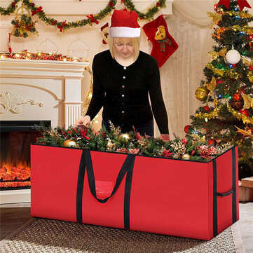 KING DO WAY Christmas Tree Storage Bag Heavy Duty Canvas Storage Container
