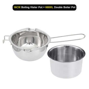 Boiler Cooking Pot Stainless Steel Chocolate Butter Melting Pan Milk Bowl Tools (TYPE: TYPED)