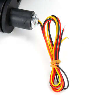2Pcs 7/8`` Handbar Motorcycle Side Rearview Mirrors Bar End Turn Signals Light