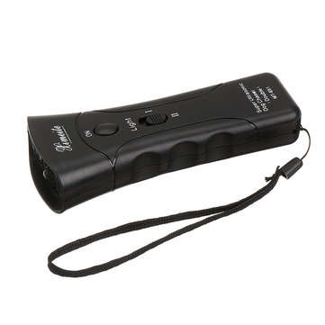 MT-651 Ultrasonic Dog Repeller With Infrared Laser Light Double Ultrasonic Horn Long Distance Electr