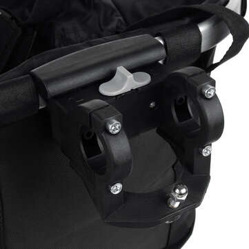 33x28x25CM Foldable Bicycle Front Basket Bike Handlebar Basket Pet Dog Carrier MTB Road Bike Frame B