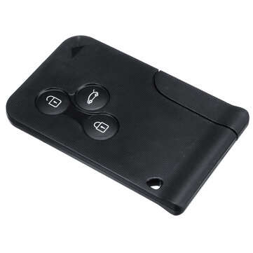 Car Remote Card Smart Key Shell Case Cover For Renault Megane Scenic Clio 3BTN