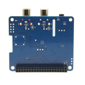 DAC II Hifi Sound Card 384-kHz/32-bit DSD/APE/FLAC/WAV Music Player Audio Expansion Board ES9018K2M