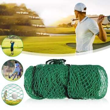 2M x 2M Golf Practice Net Nylon Netting Straps Easy to Fasten Net Rope Border Heavy Duty Impact Mesh