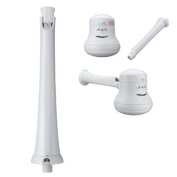 High Power Electric Shower Head 110V/220V Instant Water Heater 5.7ft Hose Bracket