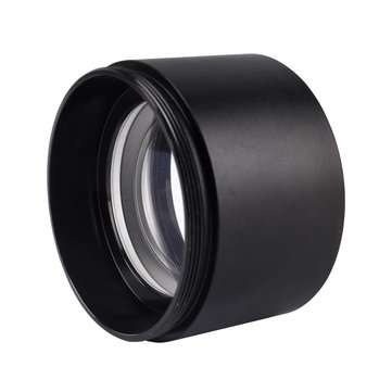 WD165 0.5X Stereo Microscope Auxiliary Objective Lens Barlow Lens with Mounting Thread