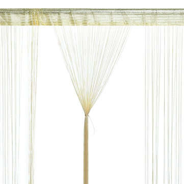 Solid Curtains String Curtains Windows Room Divider Door Decorative Line Curtain