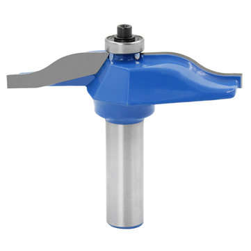 Drillpro 3Pcs 1/2 Inch Shank  Style and Rail Assemble Ogee Rasied Panel Router Bit Tennon Tongue and