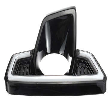 Pair LED DRL Daytime Running Lights White Turn Signal Lamp Yellow For Toyota Hilux Revo Rocco 2018-2